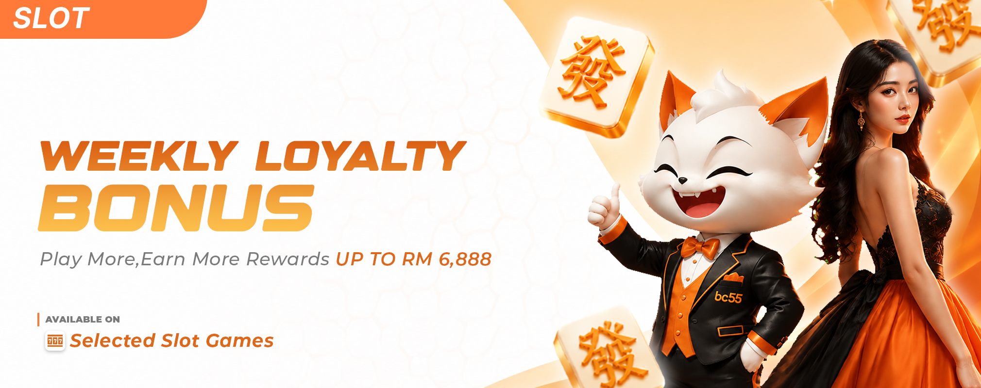 Bossclub55 weekly loyalty bonus