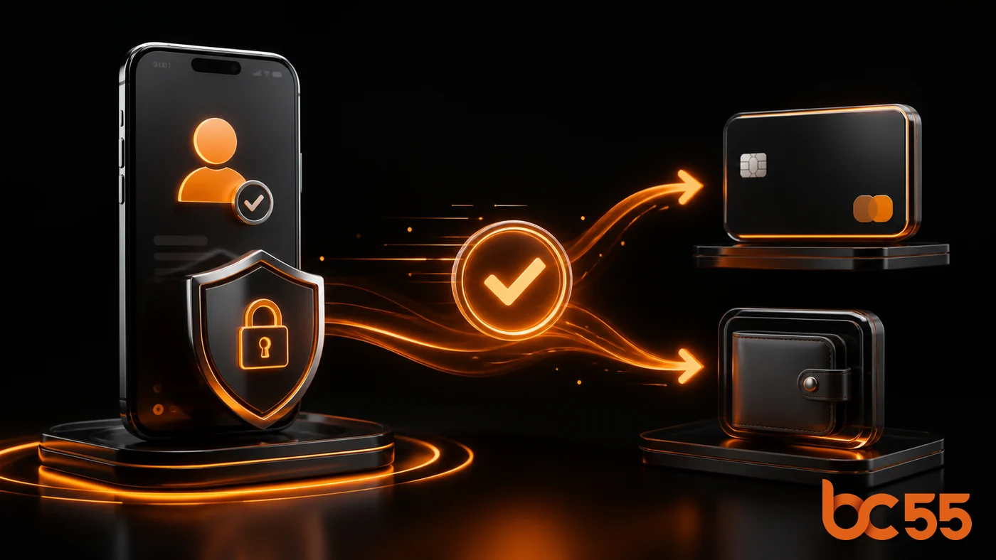 Secure BOSSCLUB55 withdrawal process