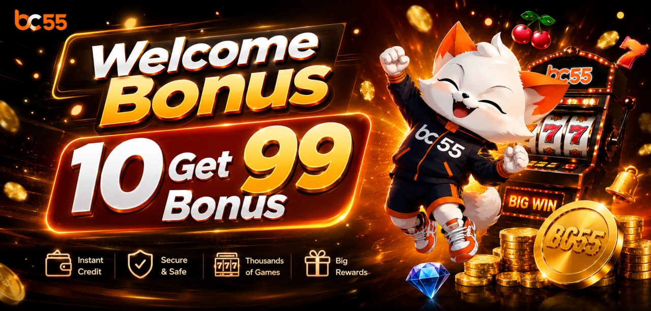 Bossclub55 welcome bonus promotion